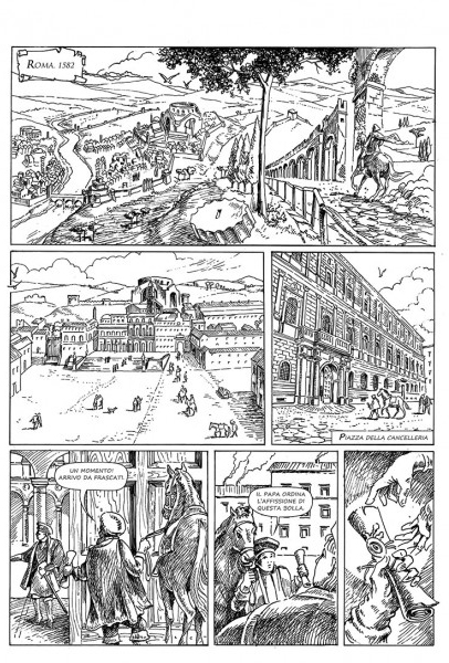 BeccoGiallo Biografie Luigi Lilio Il dominio del tempo fumetto