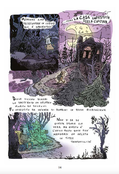 Nicola Pesce Nuvole in Tempesta Storia di fantasmi fumetto