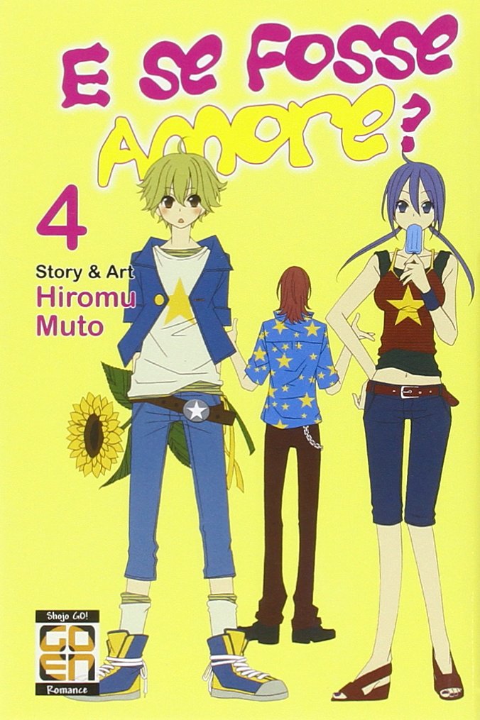 Goen Hanami Collection E se fosse amore? 4 manga shoujo