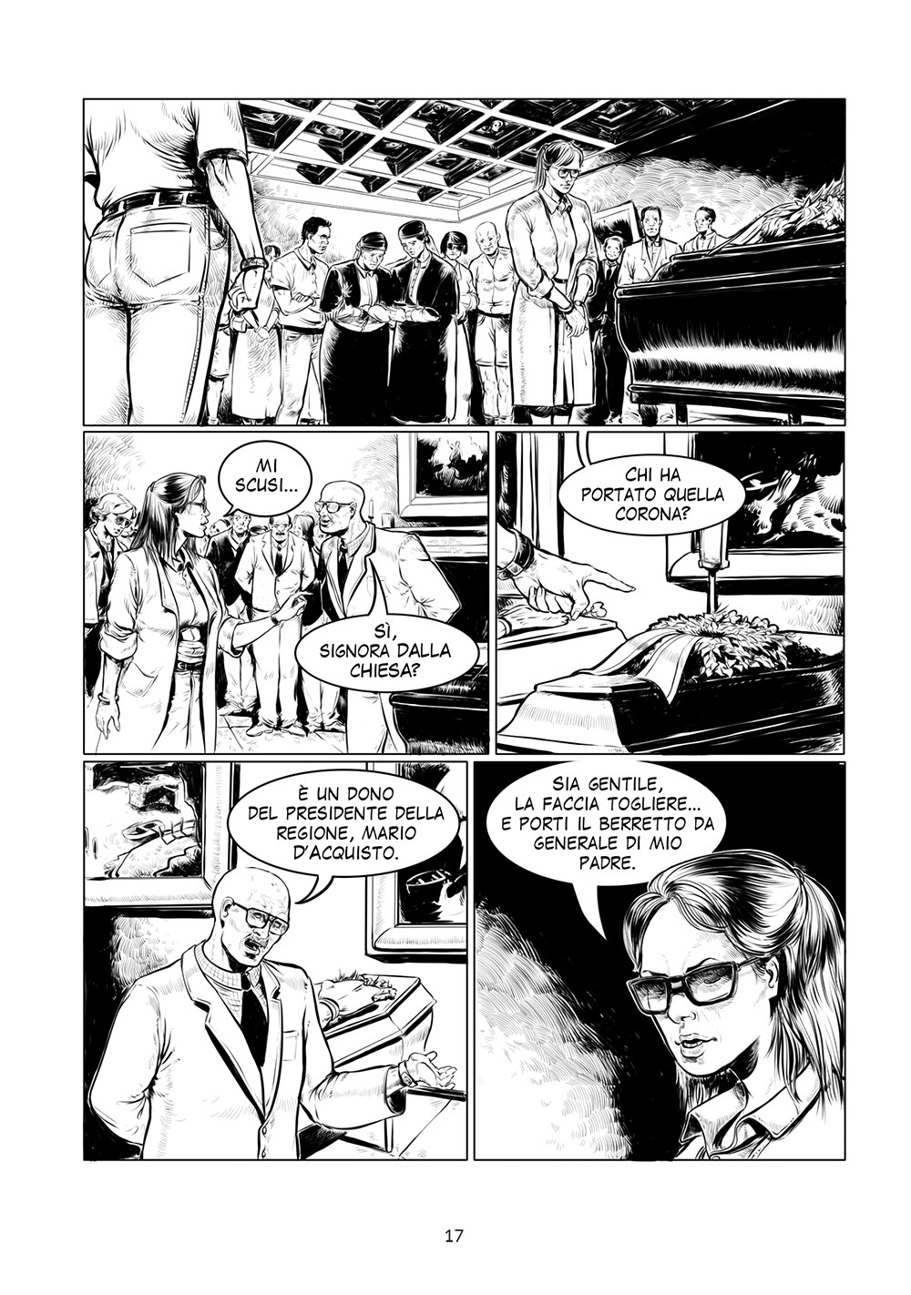 BeccoGiallo Biografie Carlo Alberto Dalla Chiesa graphic novel bn
