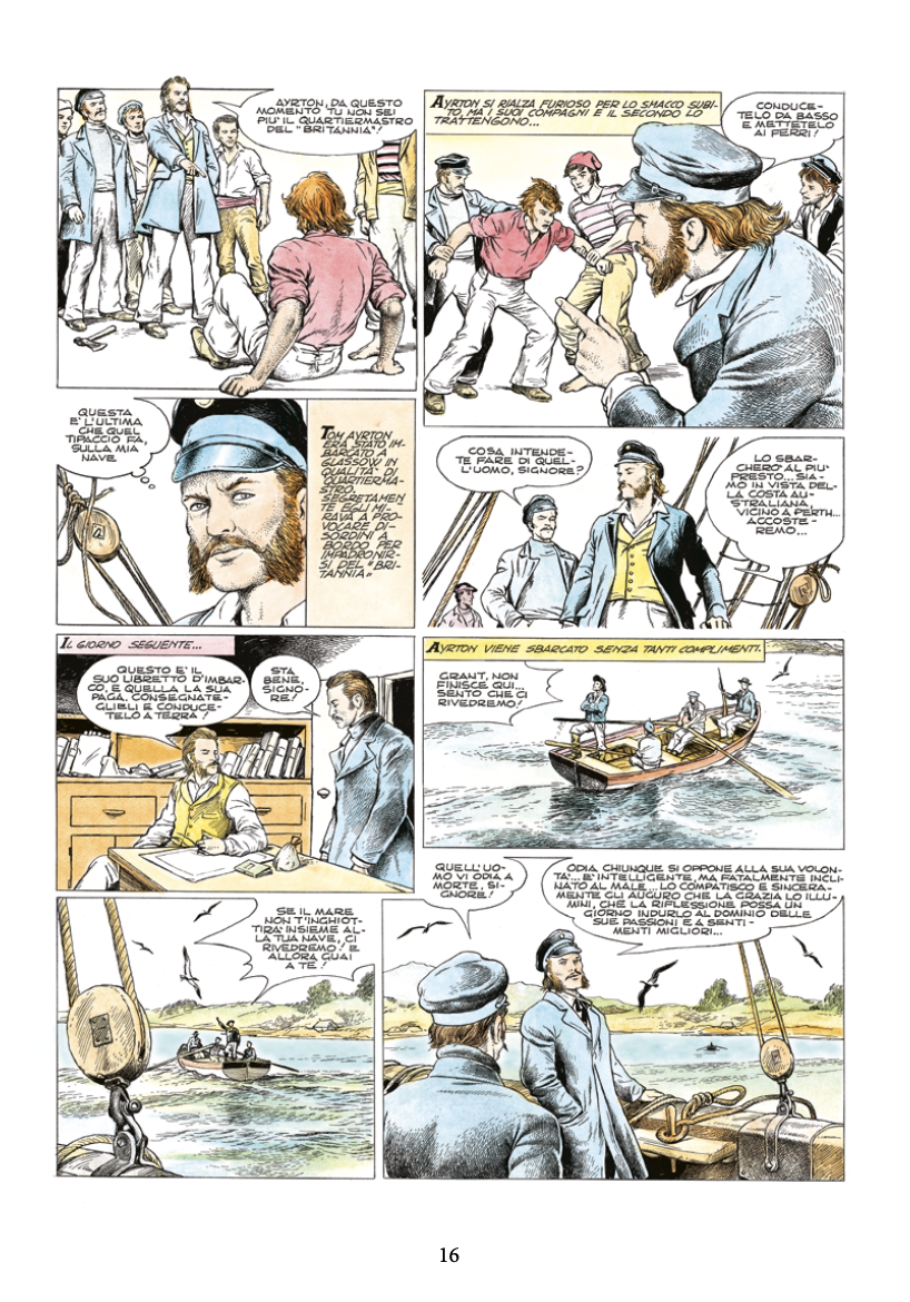 Nicola Pesce Altro I figli del capitano Grant fumetto volume