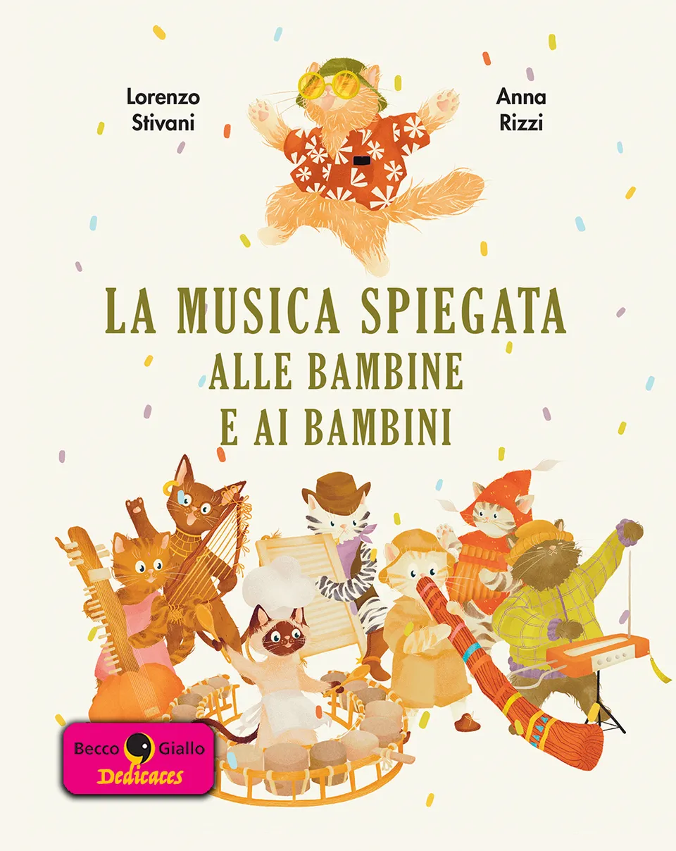 BeccoGiallo Fuori collana La musica spiegata fumetto cartonato 80 pp