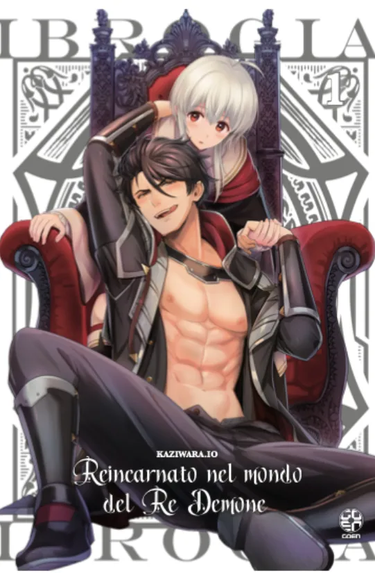 Goen Hiro Reincarnato nel Mondo del Re Demone 1 manga fantasy BL