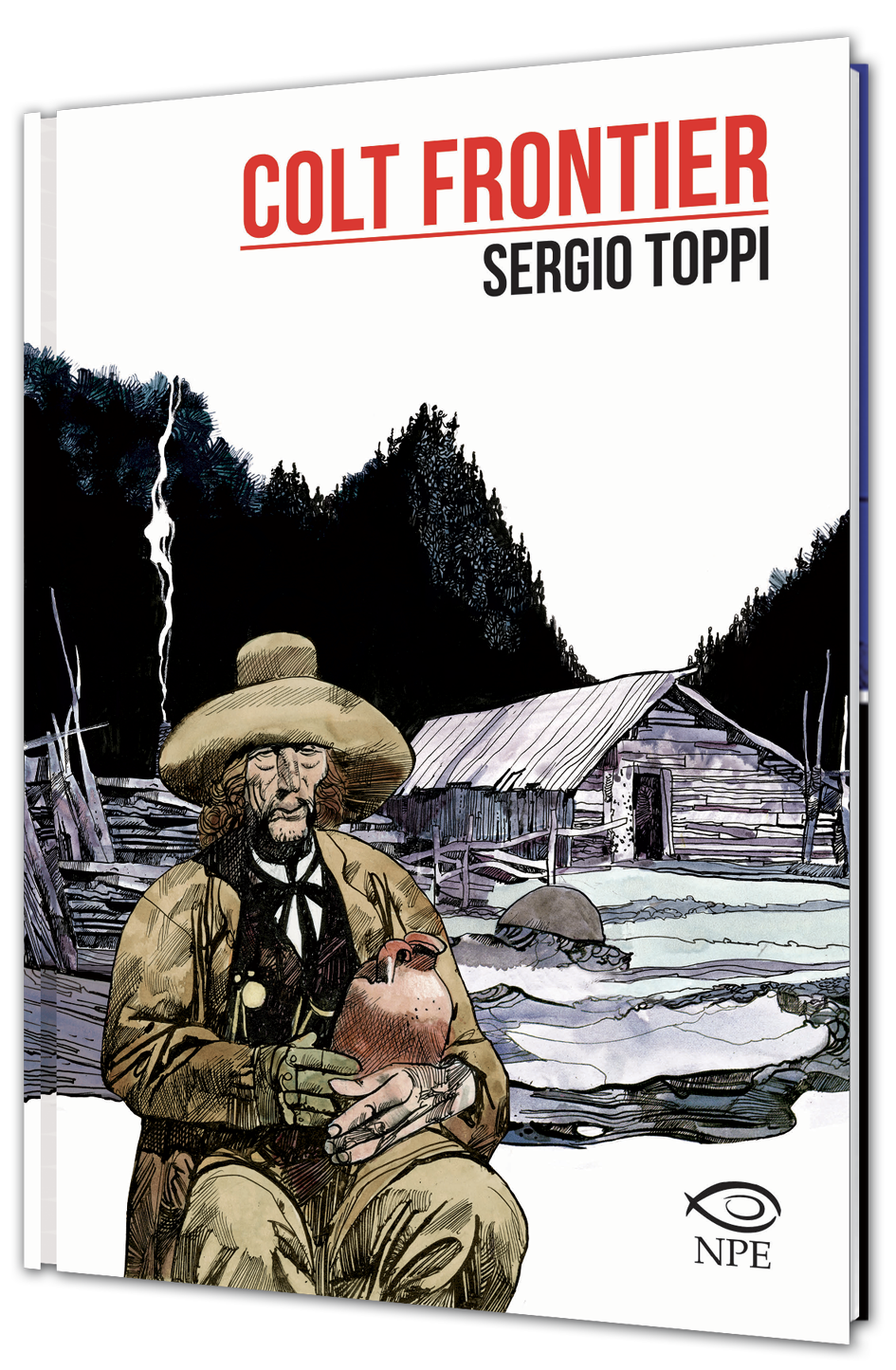 Nicola Pesce Maestri del Fumetto Colt Frontier fumetto brossurato