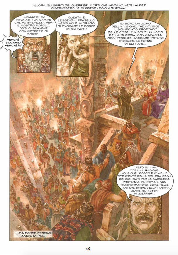 Nicola Pesce Nuvole in Tempesta Foreste di morte fumetto