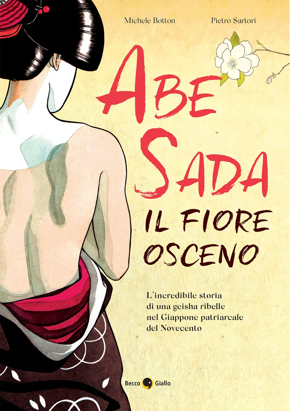 BeccoGiallo Abe Sada Il fiore osceno graphic novel brossura 128 pp