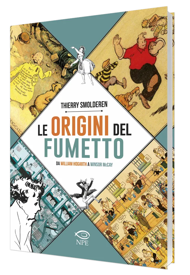 Nicola Pesce Saggistica Le origini del fumetto saggio brossurato