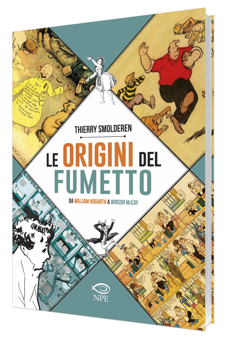 Nicola Pesce Saggistica Le origini del fumetto saggio brossurato