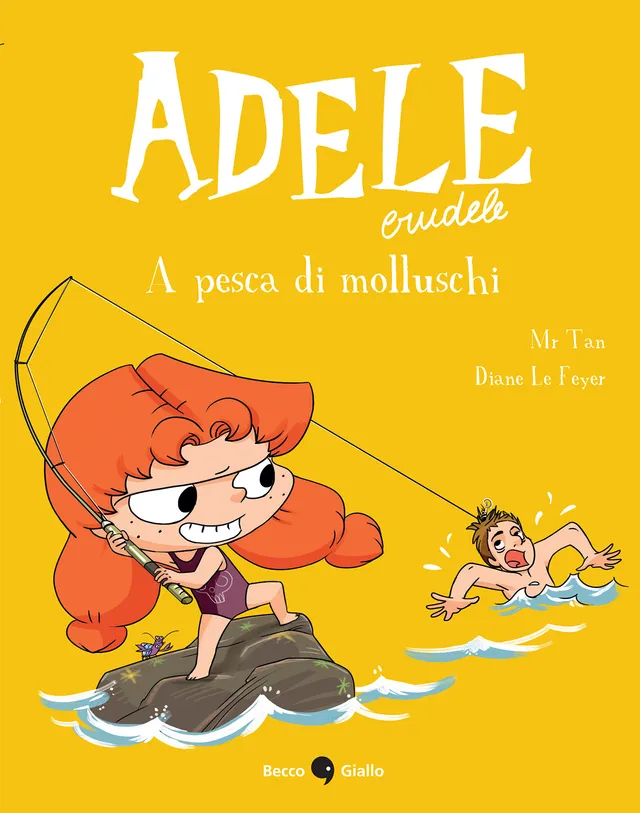 BeccoGiallo Kids Adele Crudele A pesca di molluschi fumetto 80 pp