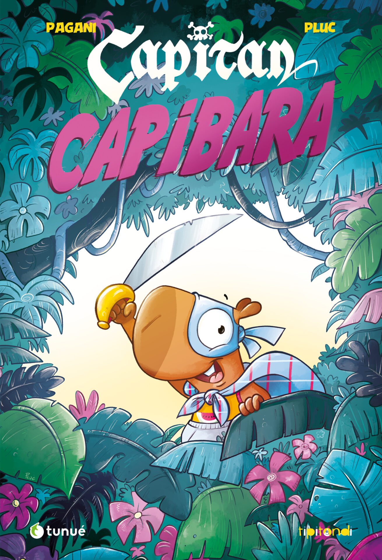 Tunué Tipitondi Capitan Capibara fumetto bambini avventura
