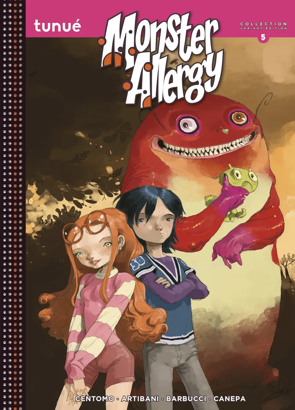 Tunuè Monster Allergy Collection Variant 5 fumetto variant Sandoval