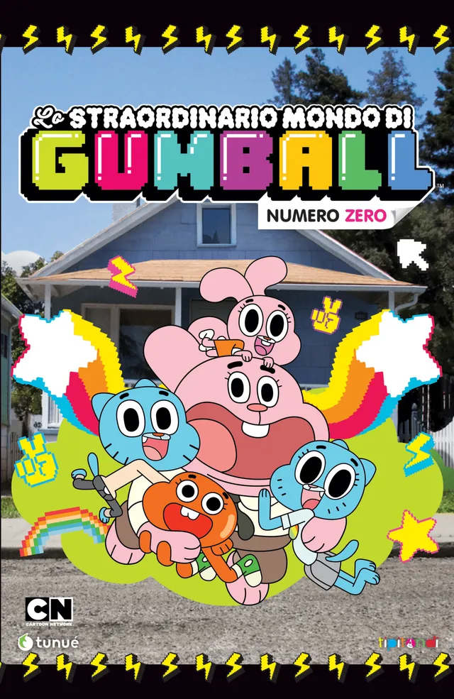 Tunuè Gumball Numero 0 fumetto kids giochi