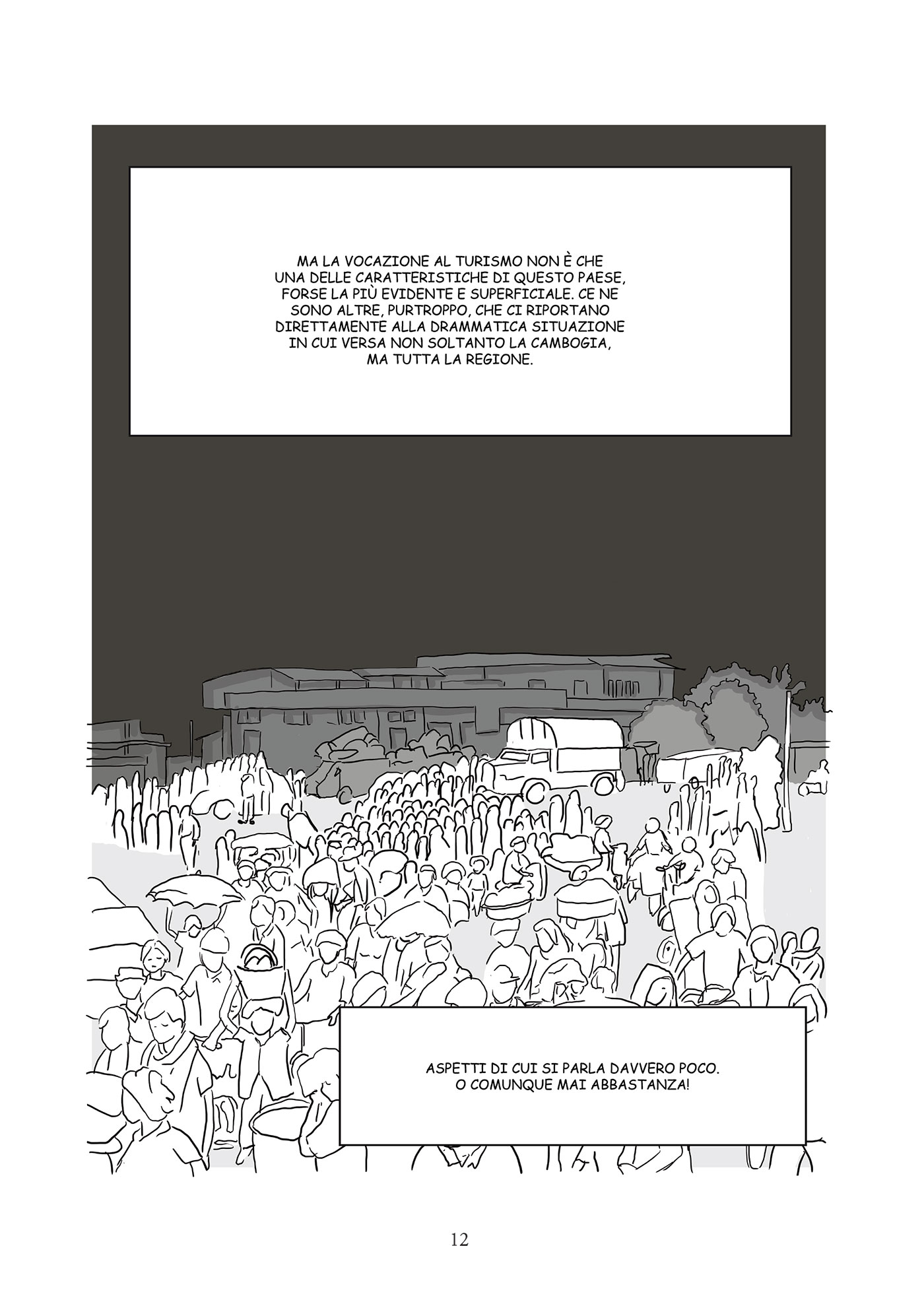 BeccoGiallo Graphic Journalism Un’altra via per la Cambogia fumetto brossura