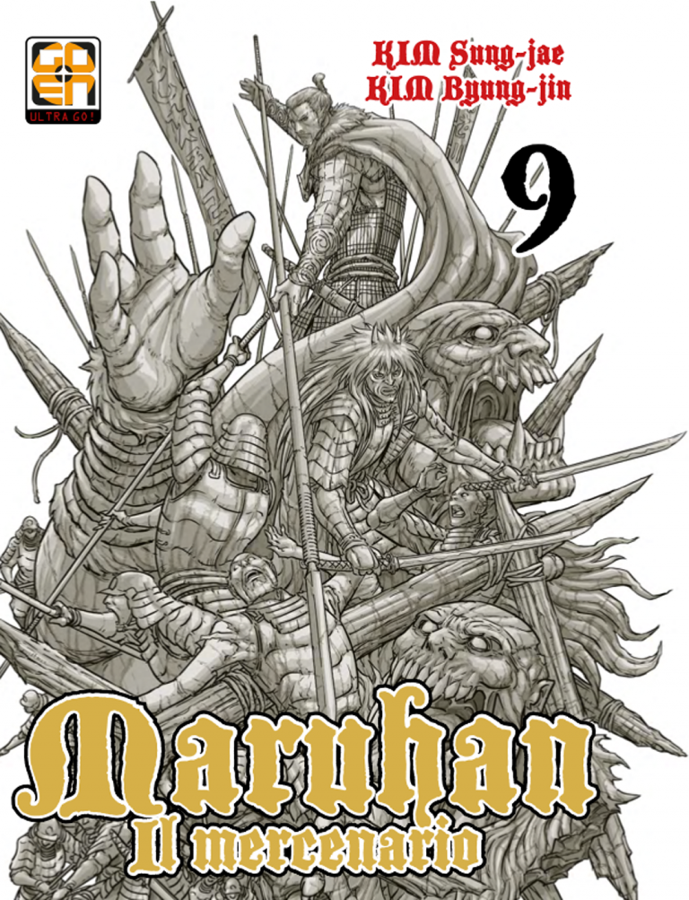 Goen Samurai Collection Maruhan il Mercenario 9 manga fantasy