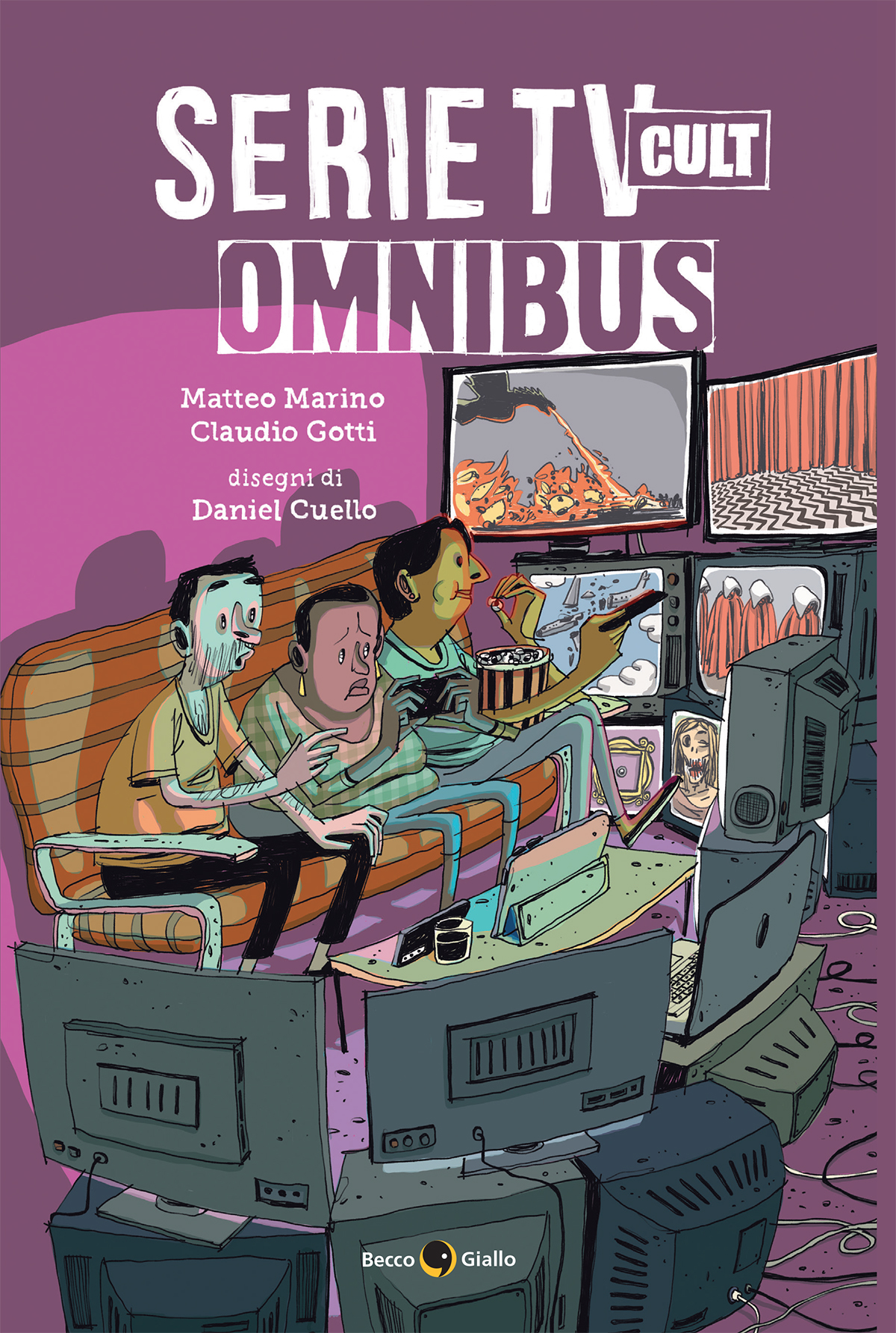 BeccoGiallo Serie TV Cult Omnibus libro 780 pp brossura