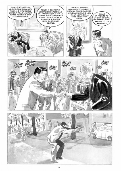 BeccoGiallo Graphic Journalism Il caso Moro graphic novel 144 pp