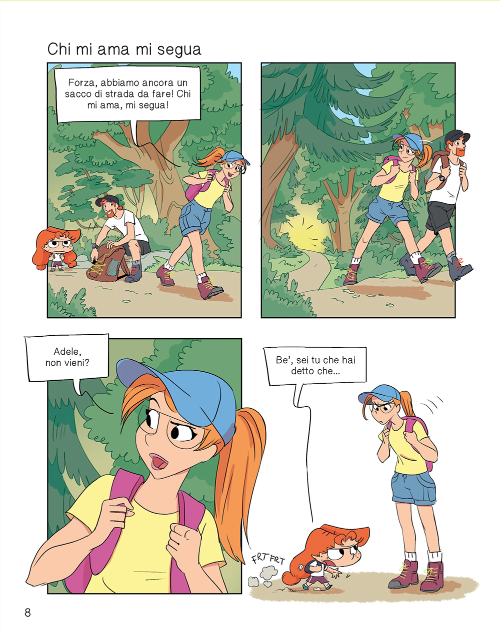 BeccoGiallo Kids Adele Crudele Io ti ZUT! fumetto brossura 80 pp