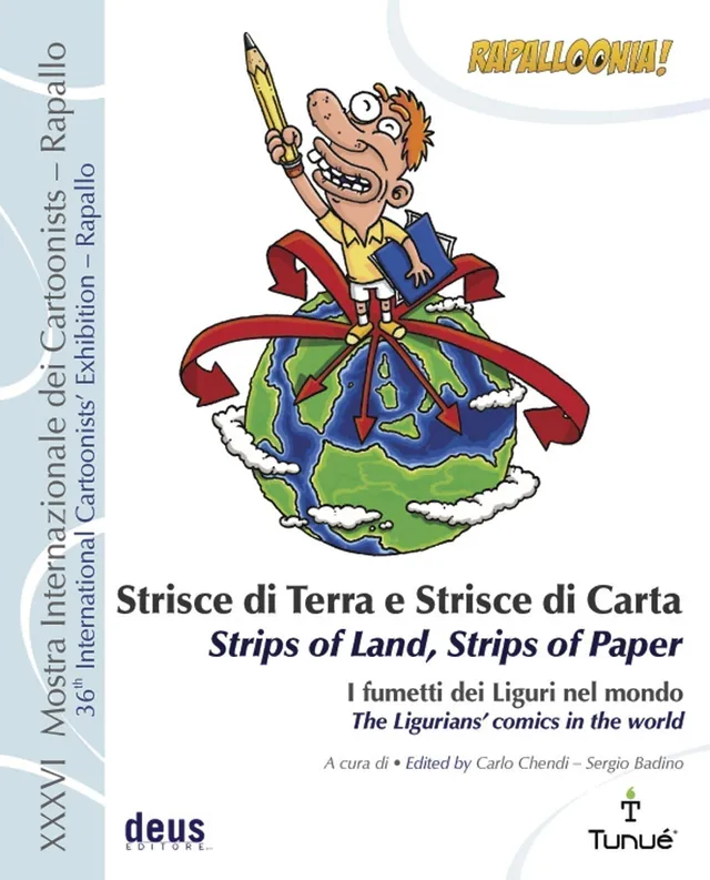 Tunuè Strisce di Terra e Strisce di Carta saggio fumetti liguri