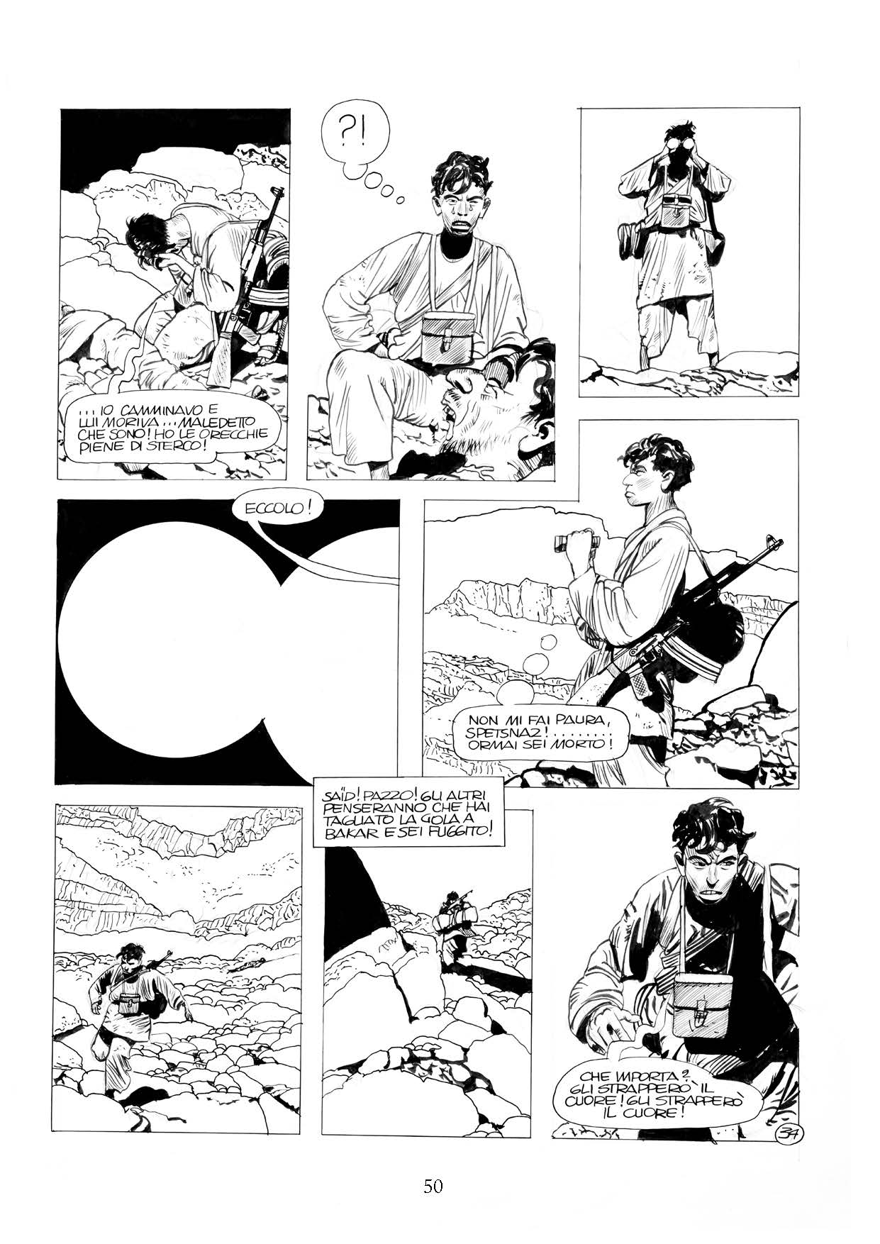 Nicola Pesce Attilio Micheluzzi Afghanistan fumetto brossurato