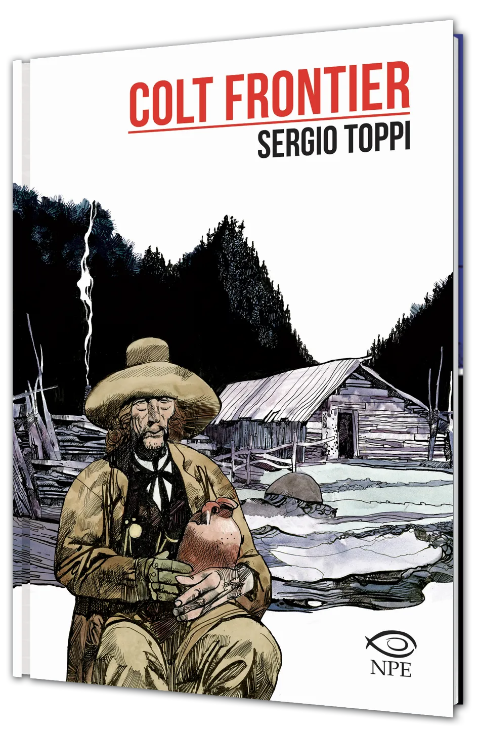 Nicola Pesce Maestri del Fumetto Colt Frontier fumetto brossurato