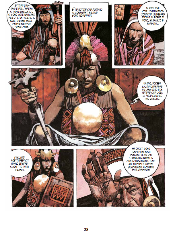 Nicola Pesce Maestri del Fumetto La leggenda di Potosí fumetto brossurato