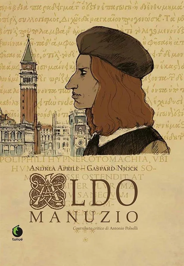 Tunué Album Aldo Manuzio graphic novel brossurato biografico