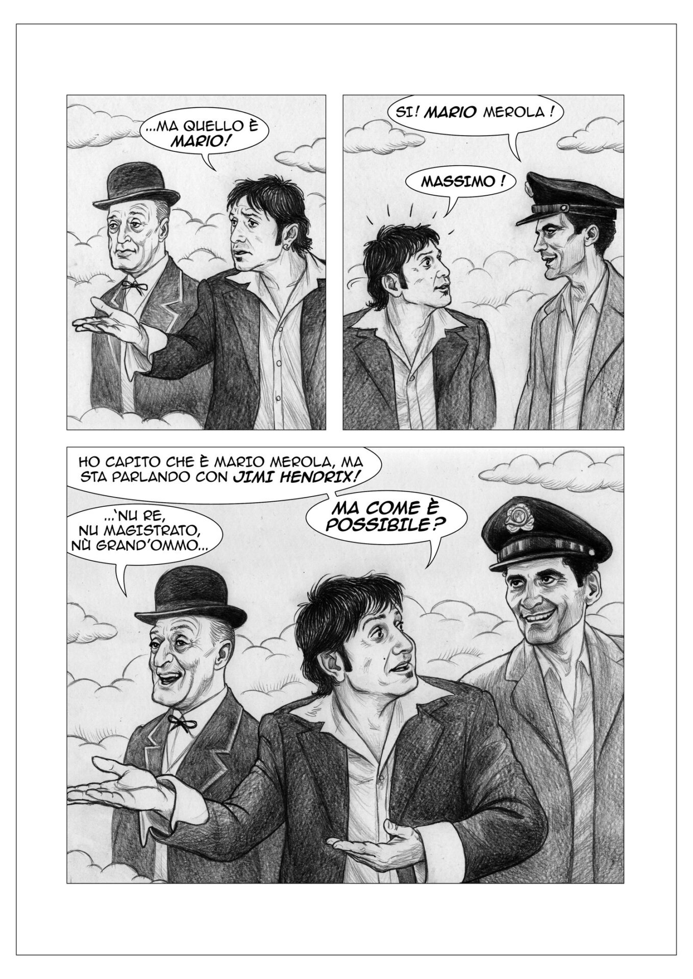 Nicola Pesce Nuvole in Tempesta Pecché fumetto brossurato