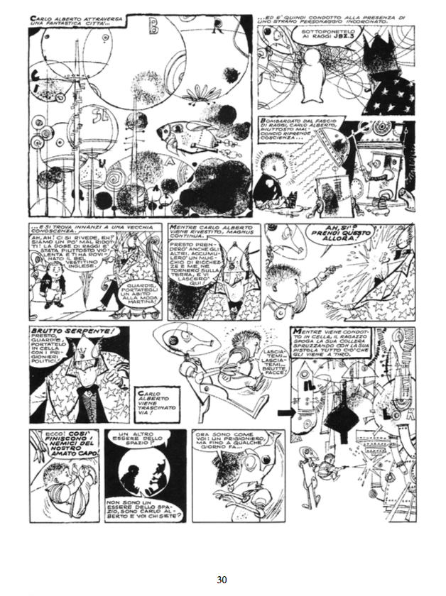 Nicola Pesce Battaglia 5 su Marte fumetto