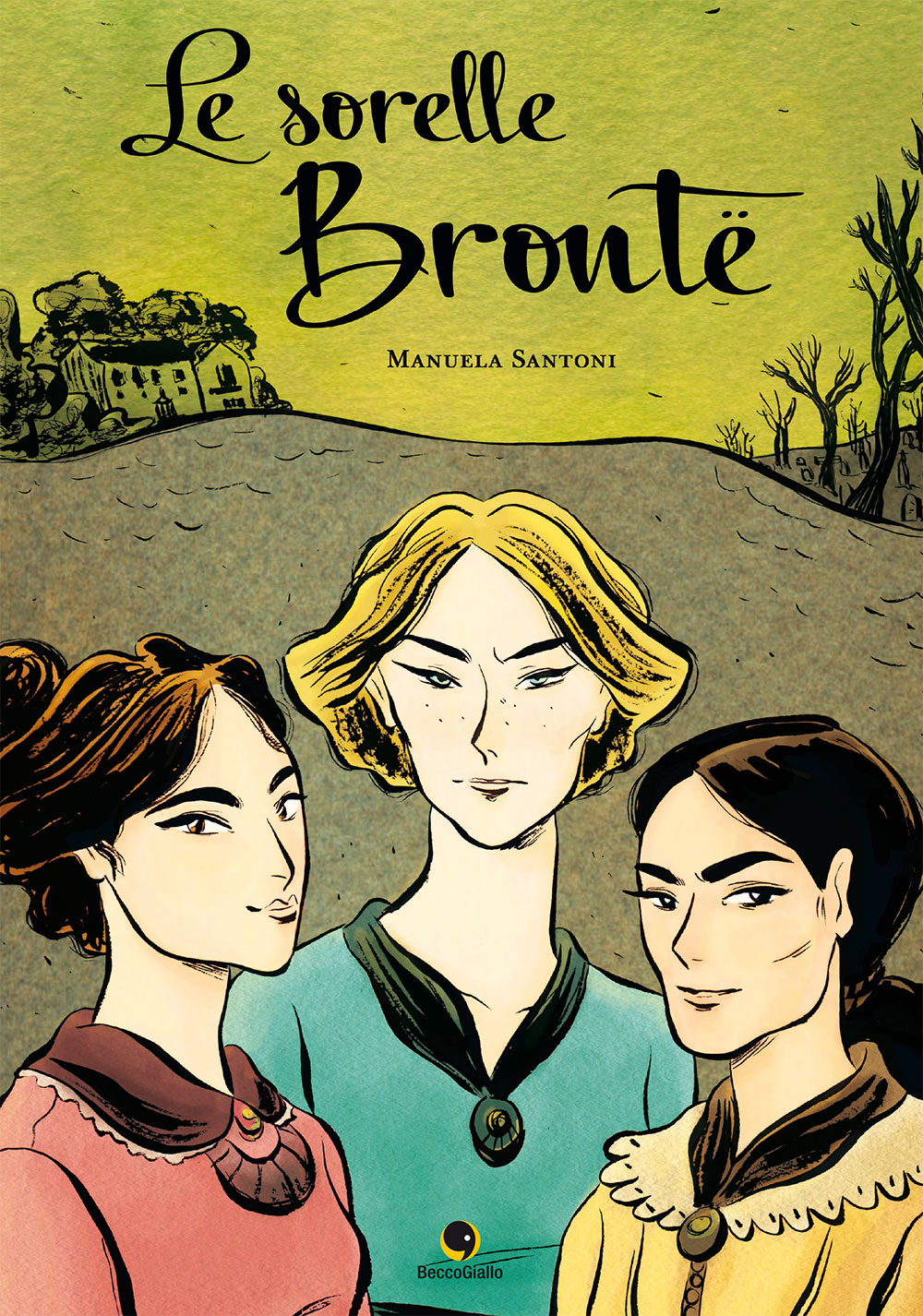 BeccoGiallo Le sorelle Bronte graphic novel 200 pagine