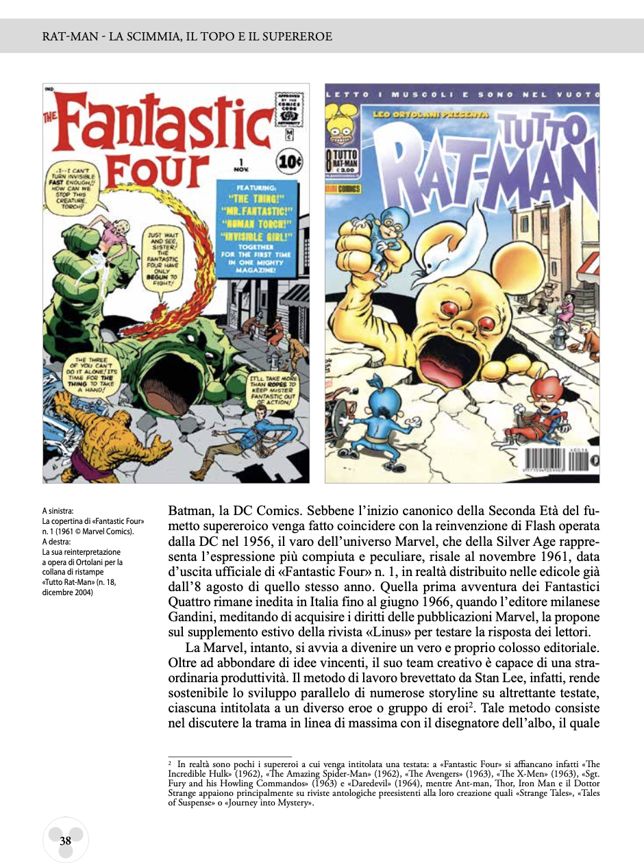 Nicola Pesce Saggistica Rat-man La scimmia il topo fumetto