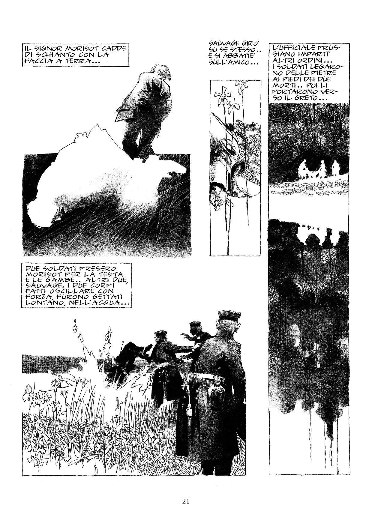 Nicola Pesce Dino Battaglia Maupassant fumetto brossurato
