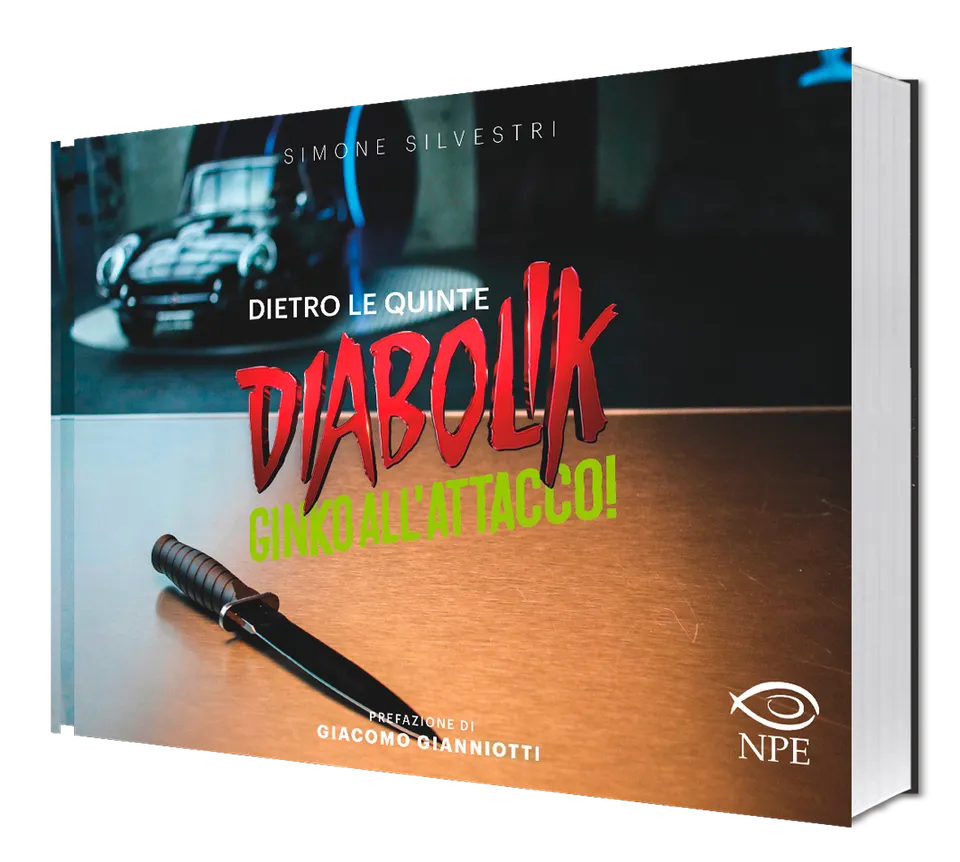 Nicola Pesce Diabolik dietro le quinte libro Ginko all'attacco