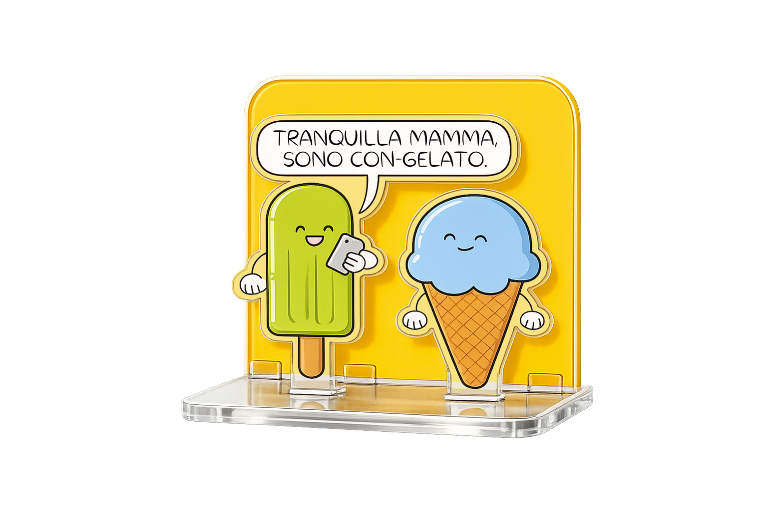 Tunuè Pera Toons Congelato playset da collezione gadget