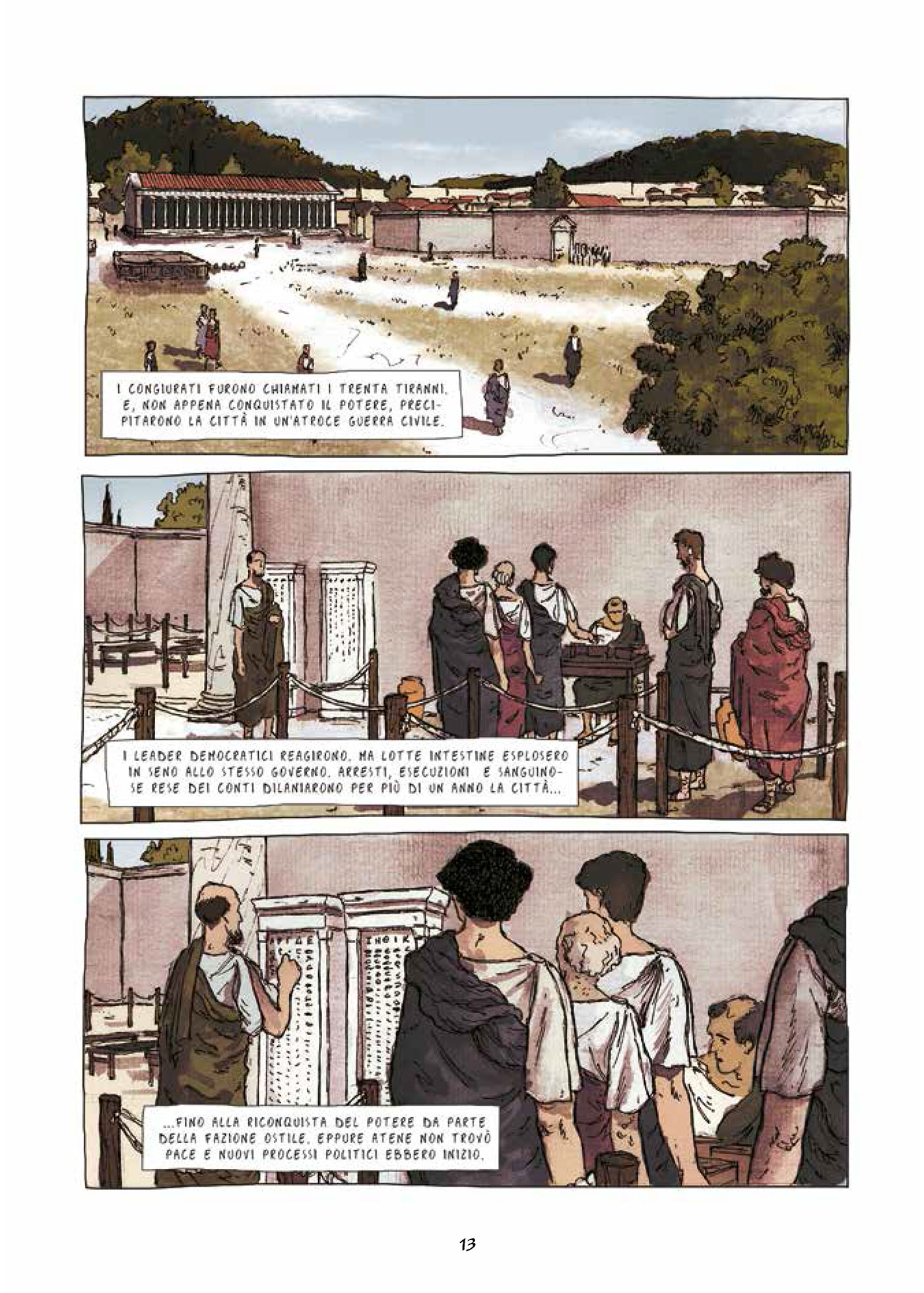BeccoGiallo Biografie Socrate fumetto 160 pp. a colori brossura
