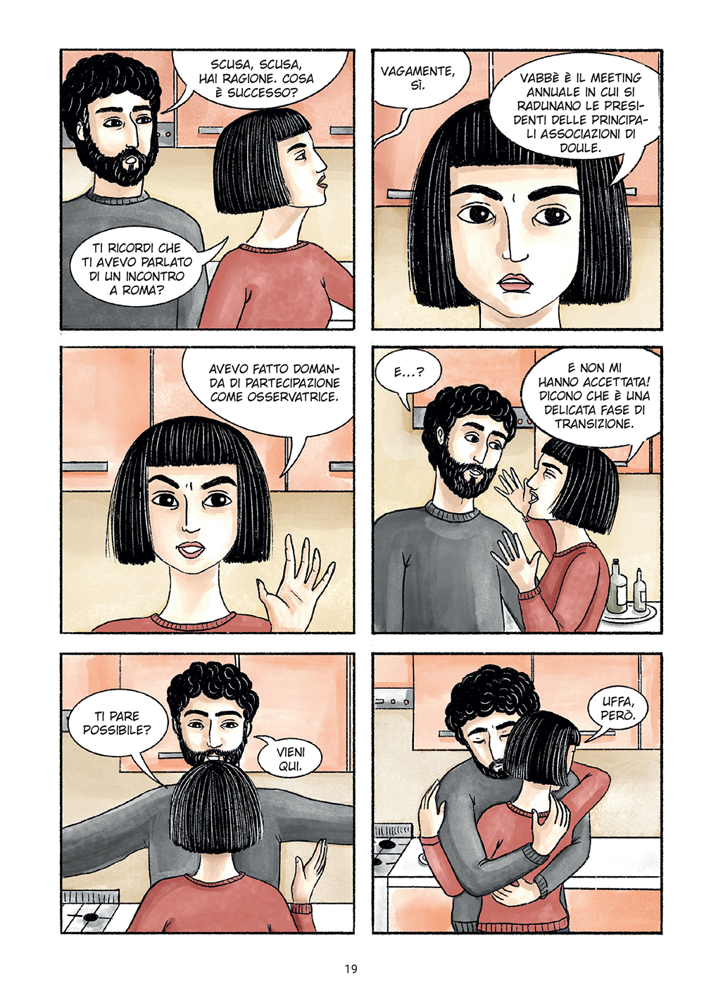 BeccoGiallo Doule maternità fumetto brossura 128 pagine colori