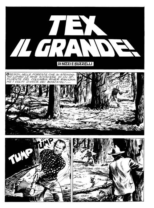 Nicola Pesce Maestri del Fumetto Tex – Il Grande! fumetto western