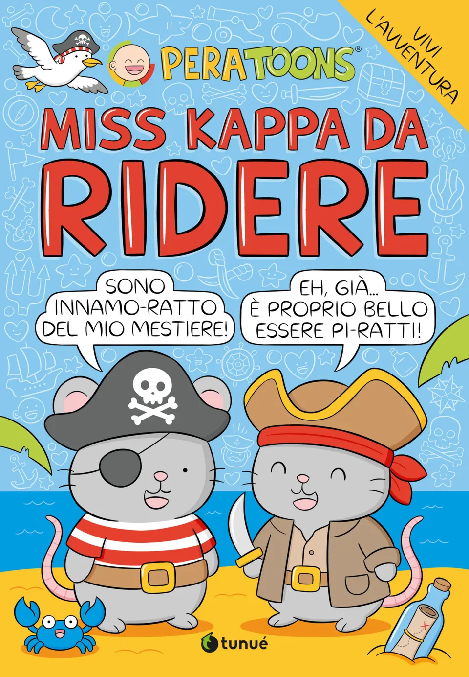 Tunuè Miss Kappa da ridere fumetto kids pirati escape room