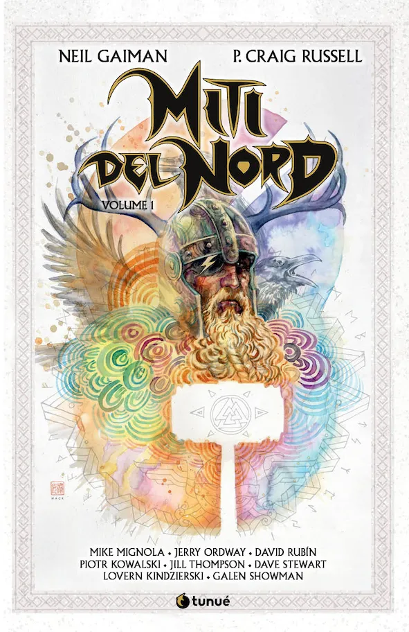 Tunuè Miti del Nord Gaiman fumetto mitologia norrena