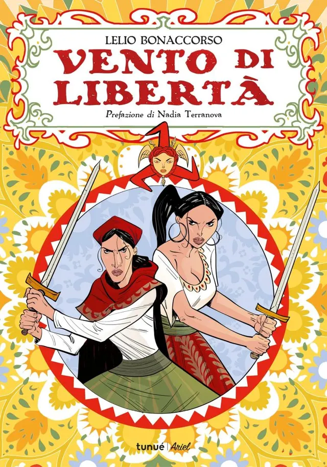 Tunuè Vento di Libertà graphic novel storico Sicilia Vespro