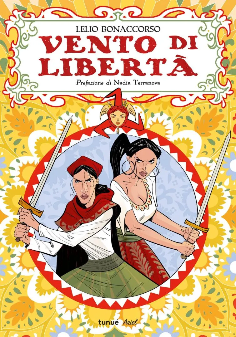 Tunuè Vento di Libertà graphic novel storico Sicilia Vespro