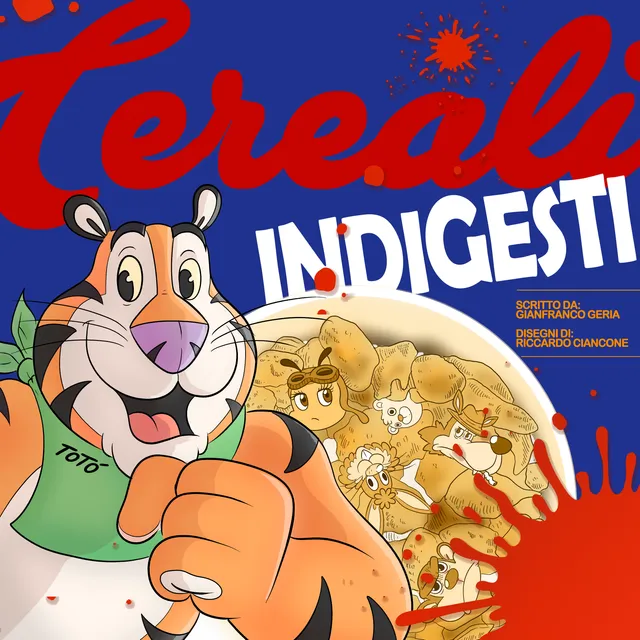 Merda Editore Cereali Indigesti fumetto Tigre dei Cereali oneshot
