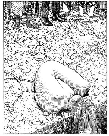 Nicola Pesce Maestri del Fumetto Moebius Proibito Artigli fumetto