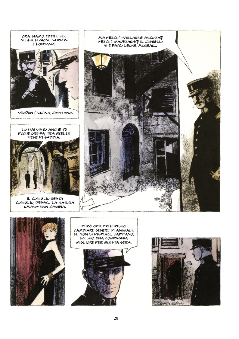 Nicola Pesce Dino Battaglia L'uomo della legione fumetto brossura