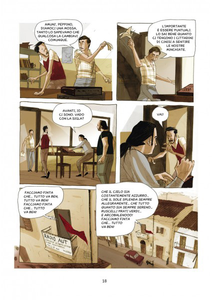 BeccoGiallo Peppino Impastato giullare mafia fumetto 128 pp.