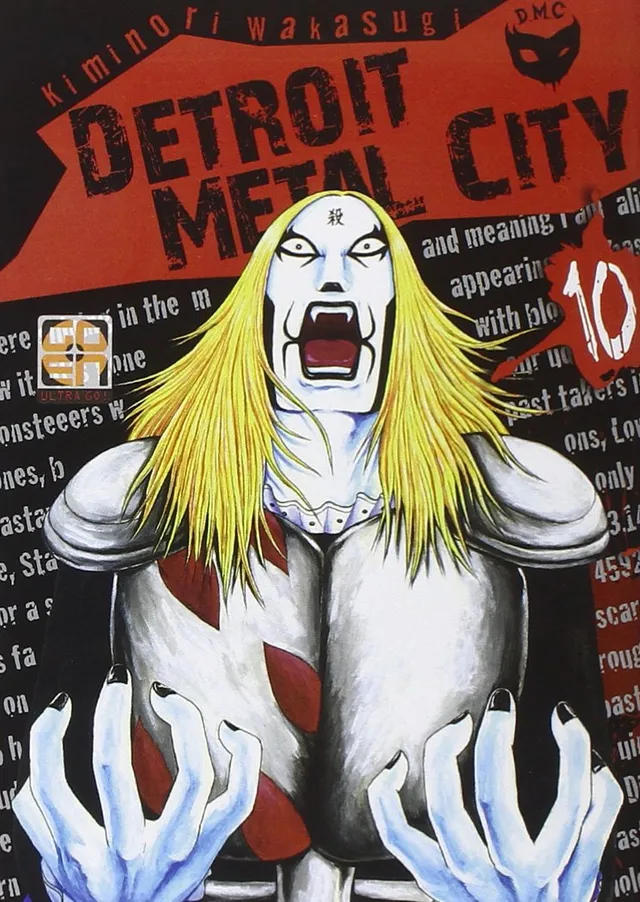 Goen Detroit Metal City 10 manga volume adulto