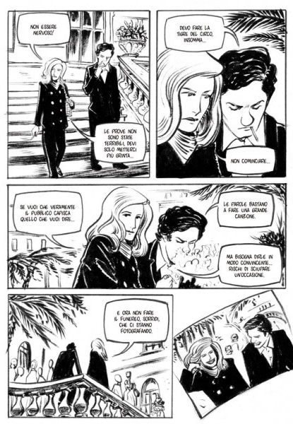 BeccoGiallo Luigi Tenco fumetto brossura 144 pagine b/n