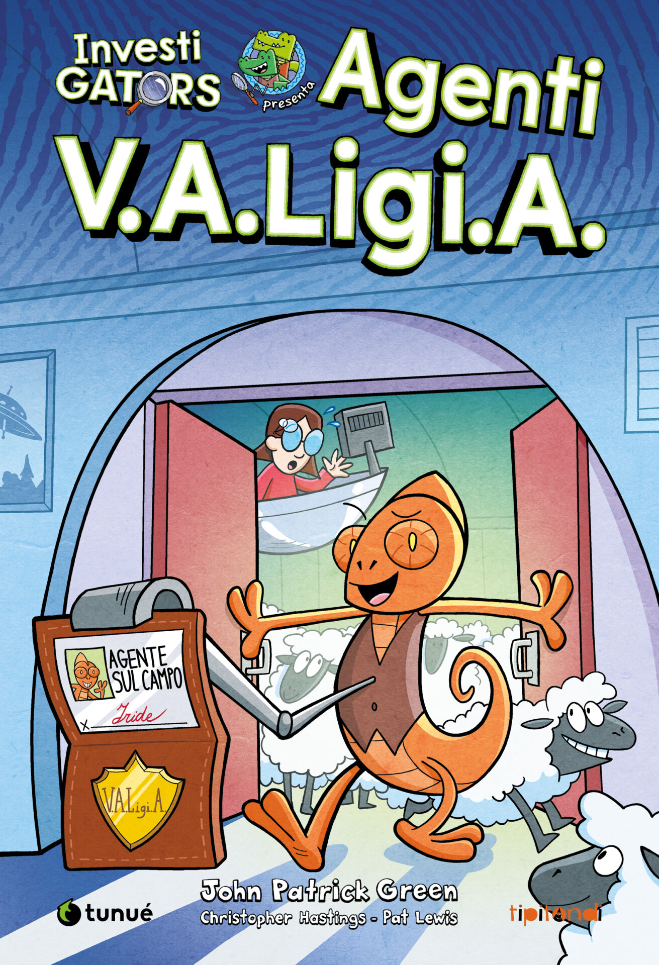 Tunué InvestiGators Agenti V.A.LIGI.A. fumetto Iride volume