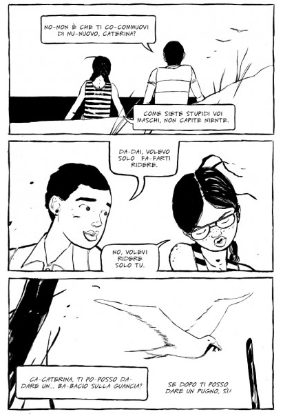 BeccoGiallo Fiction Aspettando il vento fumetto 111 pp bn