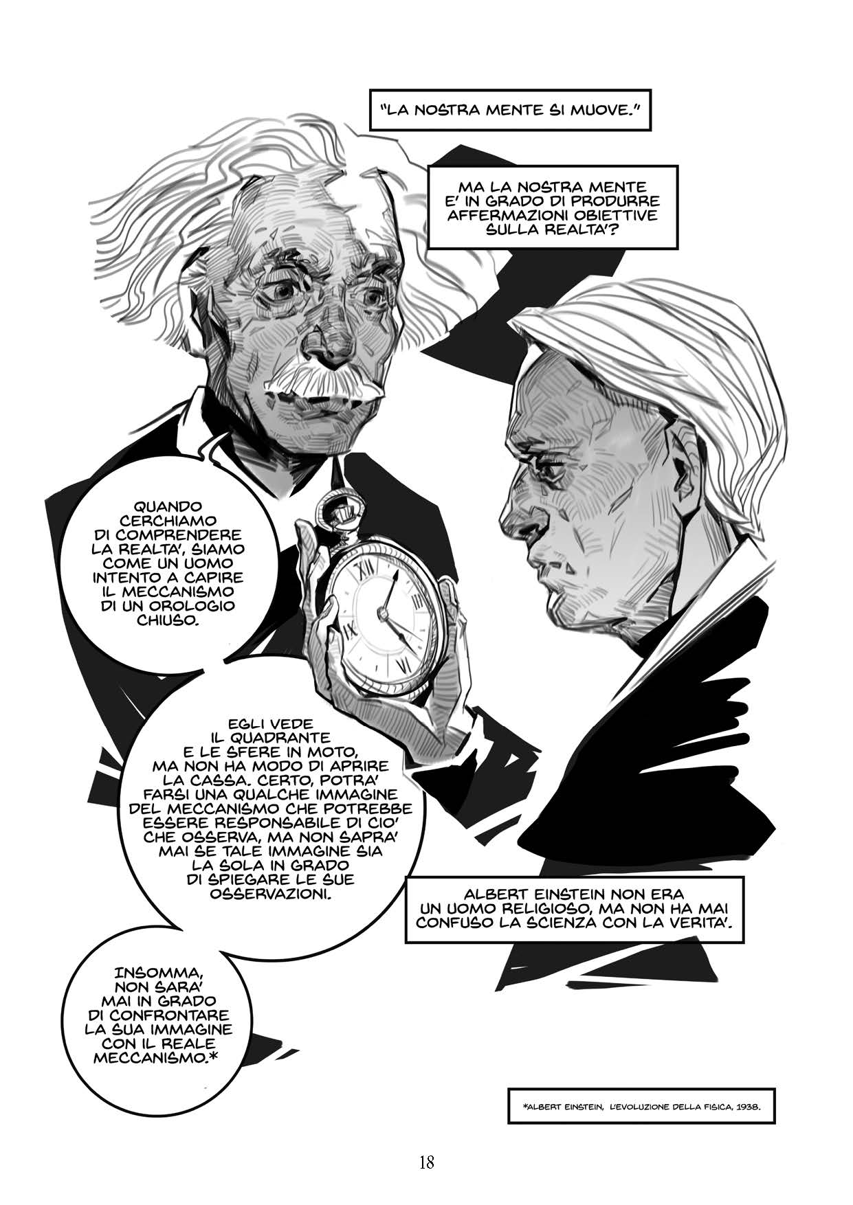 Nicola Pesce Nuvole in Tempesta Scienza e Fede fumetto brossurato