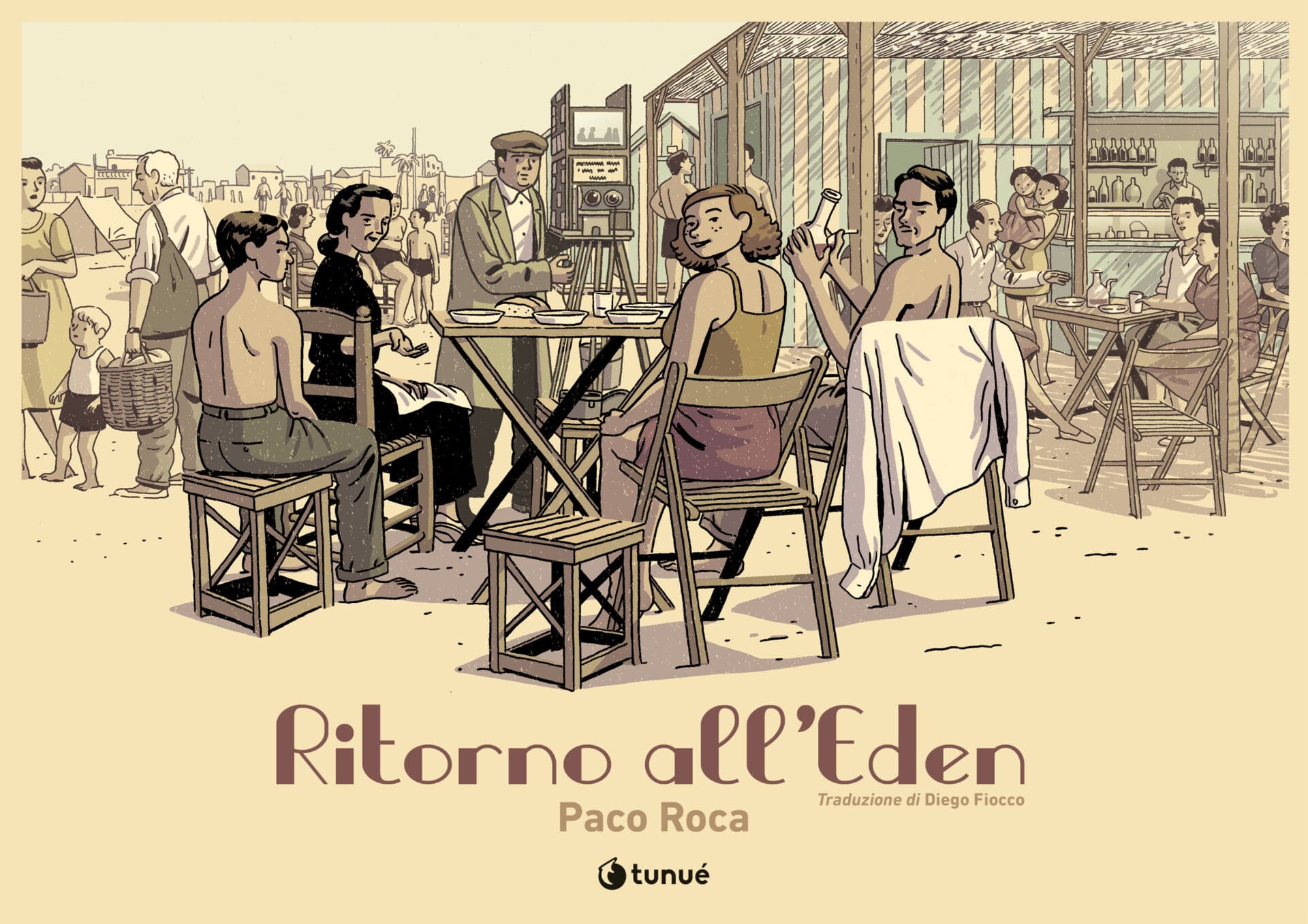 Tunué Prospero's Ritorno all'Eden graphic novel Paco Roca memoria